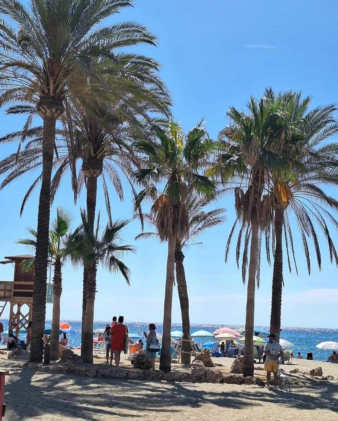 Luxury Beachfront Apartment With Pool, Sauna, Fitness And Gym In Province Malaga, Andalusia Mijas Eksteriør billede