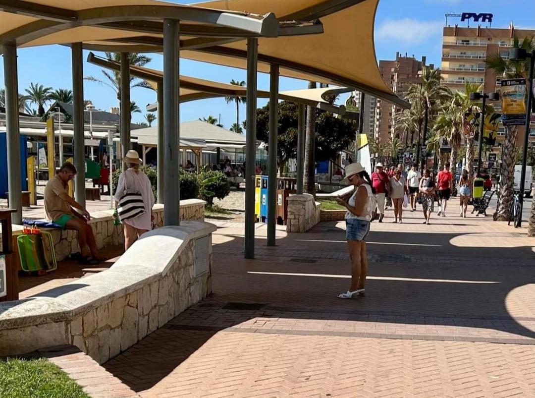 Luxury Beachfront Apartment With Pool, Sauna, Fitness And Gym In Province Malaga, Andalusia Mijas Eksteriør billede